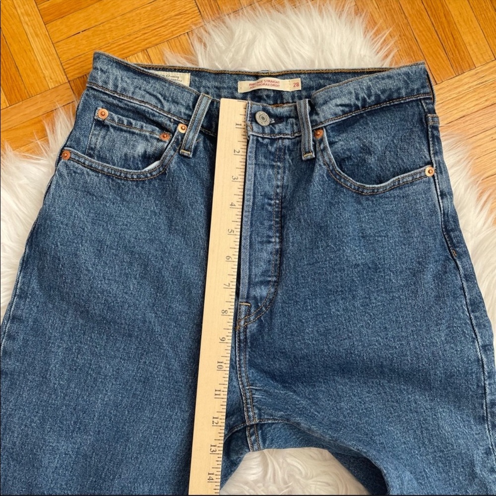 LEVI’S | Ribcage High Rise Straight size 28 - Picture 5 of 14